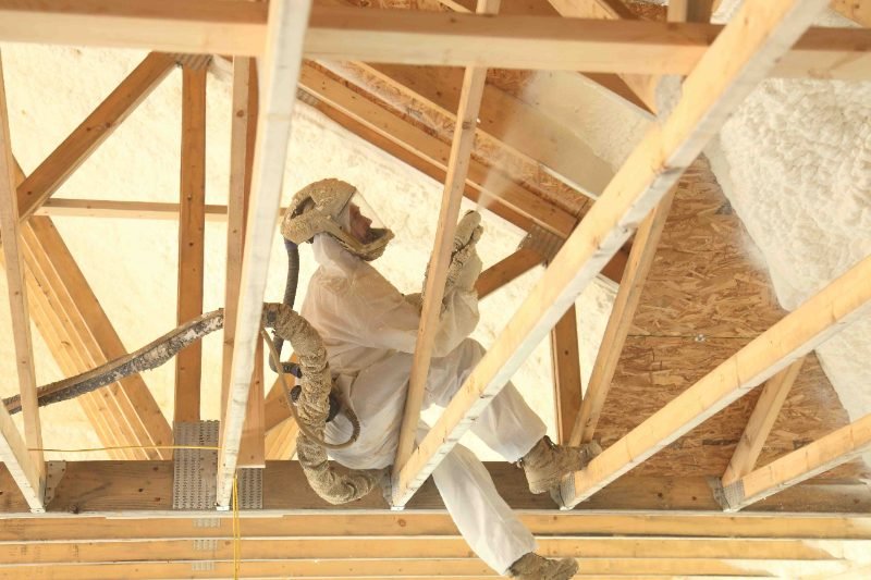 Spray foam insulation project in Terre Haute