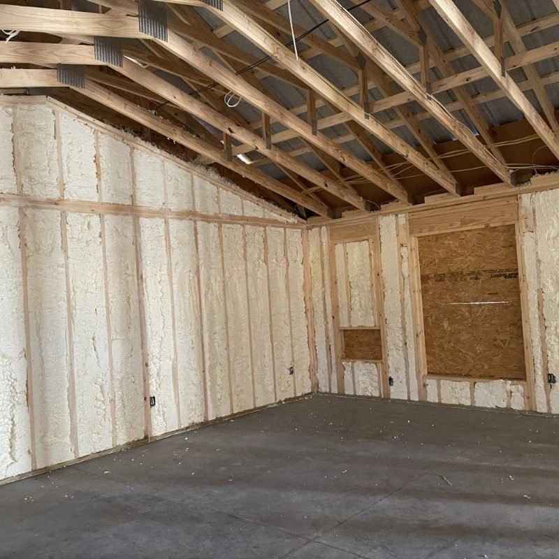 Spray foam insulation project in Terre Haute