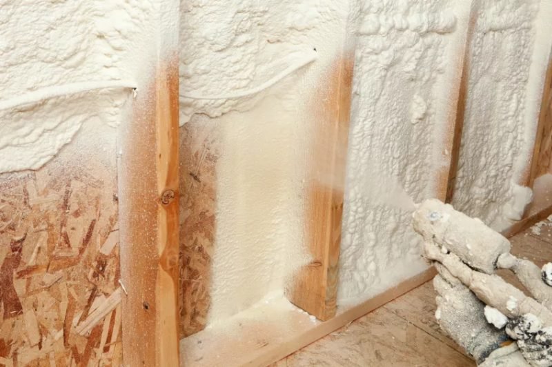Spray foam insulation project in Terre Haute