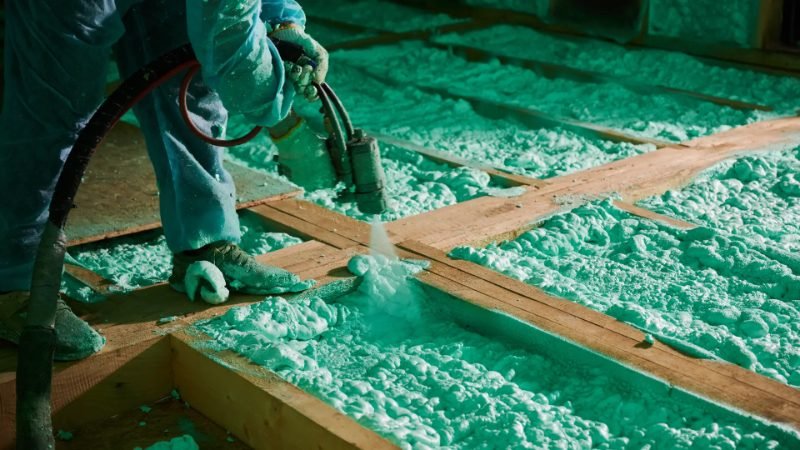 Spray foam insulation project in Terre Haute