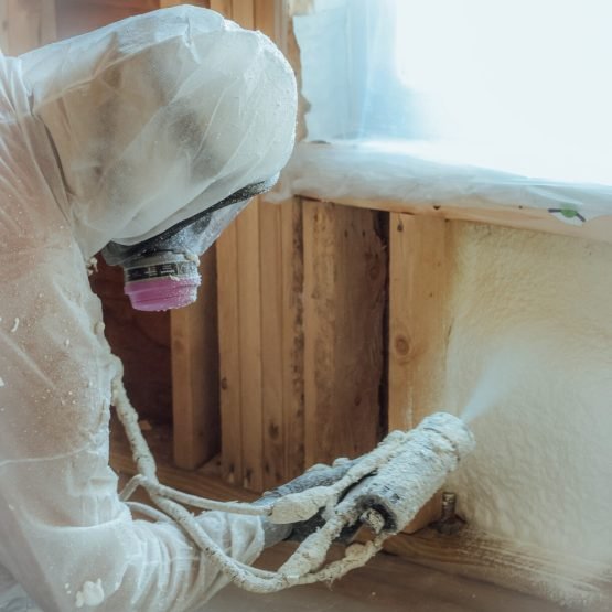Spray foam insulation project in Terre Haute