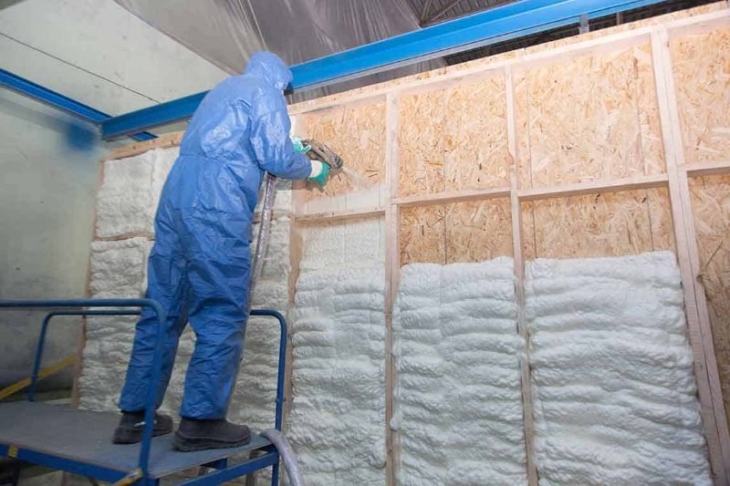Spray foam insulation project in Terre Haute
