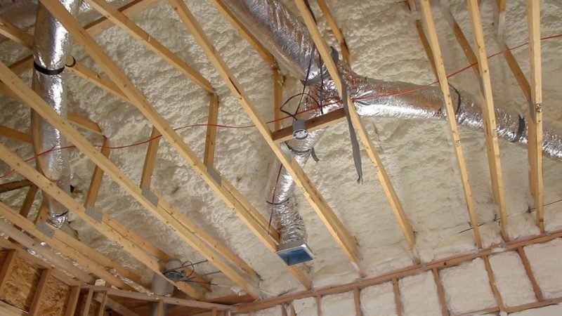 Spray foam insulation project in Terre Haute