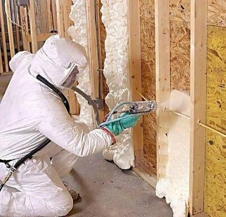 Spray foam insulation project in Terre Haute