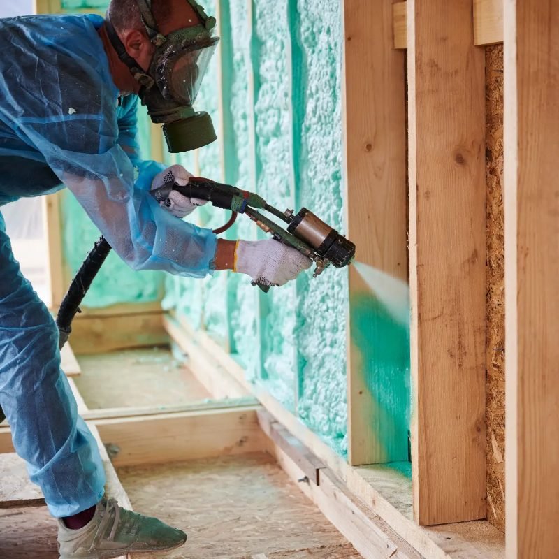 Spray foam insulation project in Terre Haute