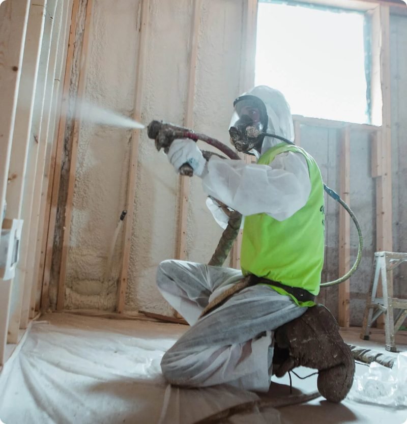 Spray foam insulation project in Terre Haute