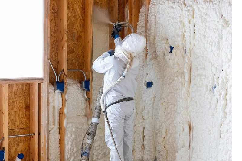 Spray foam insulation project in Terre Haute