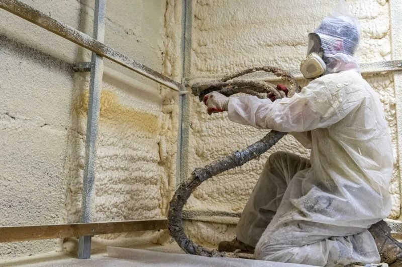 Spray foam insulation project in Terre Haute