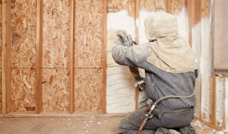 Spray foam insulation project in Terre Haute