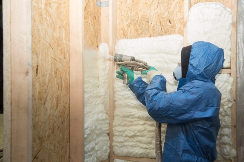 Spray foam insulation project in Terre Haute