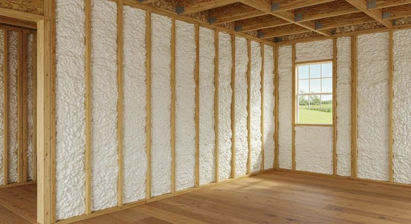 Spray foam insulation project in Terre Haute