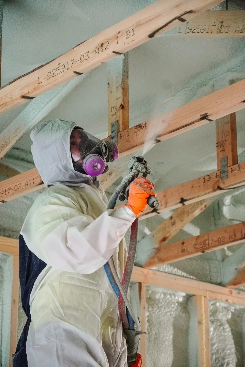 Spray foam insulation project in Terre Haute